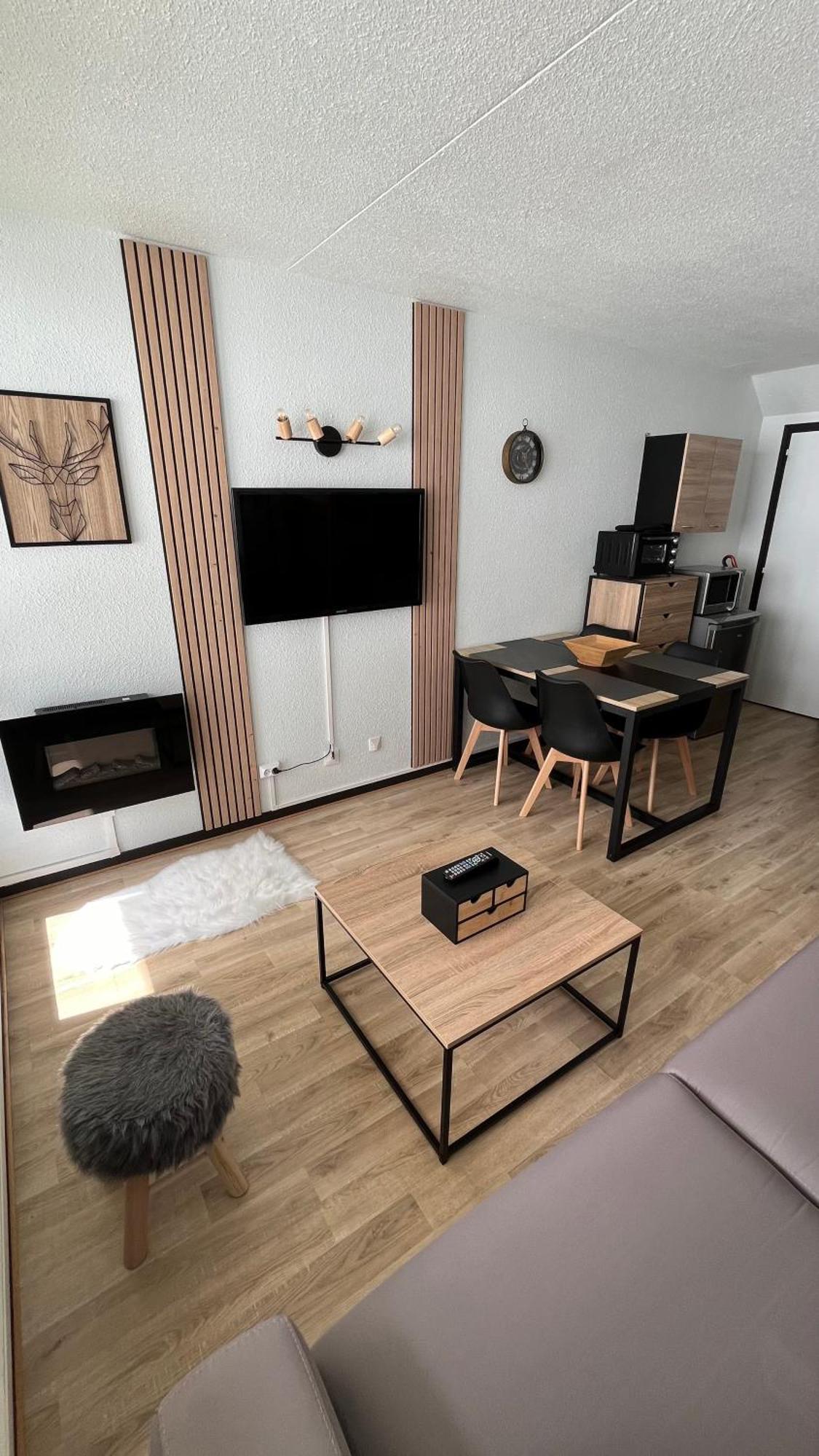 Studio La Mongie Tourmalet 2 Etoiles 4 Couchages Eksteriør billede